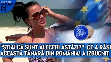 “Stiai ca sunt alegeri astazi?”. Ce a raspuns aceasta tanara din Romania A izbucnit apoi in ras