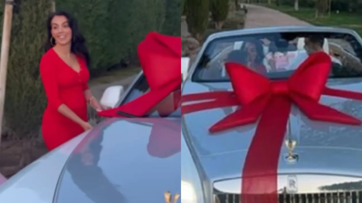 Cadou de 250.000 de lire sterline pentru Cristiano Ronaldo. Ce bolid de lux a primit de la soția lui