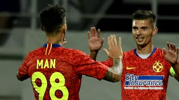 FCSB învinge Gaz Metan și se apropie de lider!