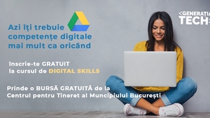 Digital Nation dă startul înscrierilor la cursul de Digital Skills. Burse gratuite pentru bucureșteni, prin CTMB