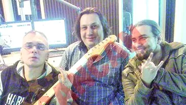Regina Chitarelor, in studio la Rock FM