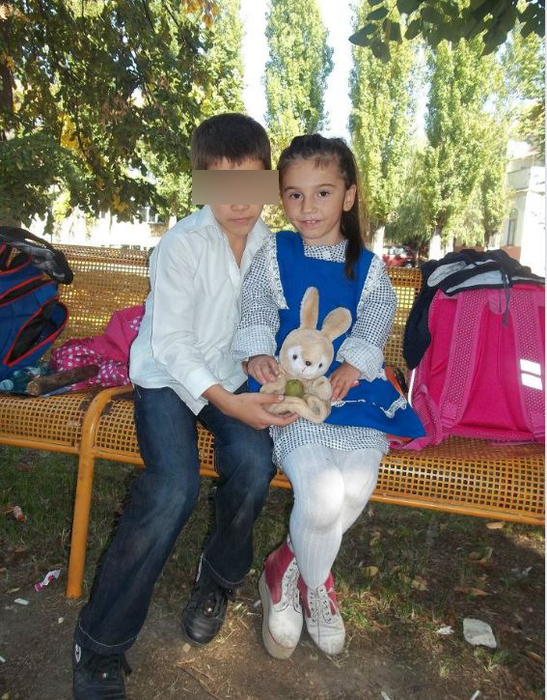 Kassandra a început școala în această toamnă
