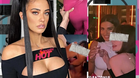 Antonia, show erotic cu o tânără, în club! Artista s-a lăsat linsă și mângâiată pe părțile intime!