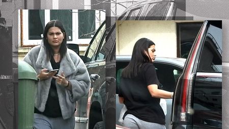 Roxana Dobre a ieșit în oraș ca o „regină regească”! La volanul unui Cadillac Escalade și cu blana pe umeri a „cucerit” Capitala