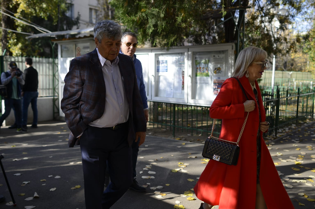 Mircea Lucescu și soția