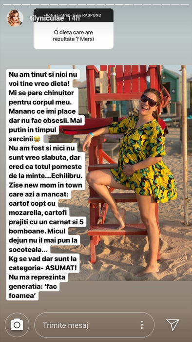 Însărcinată în 6 luni, Tily Niculae a pozat topless. Actrița a mărturisit ziua exactă în care va naște