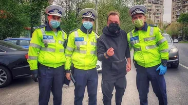 Ce a pățit tânărul din imagine după ce a fost prins de polițiști fără declarația pe proprie răspundere. Cum a scăpat fără amendă