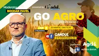 Conferința digitală LIVE ”GO AGRO” – Joi 25 martie de la ora 14.00 cu participarea specială a reprezentanților din cadrul Ministerului Agriculturii