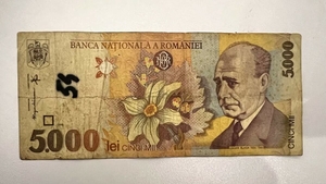 Dacă o ai pe acasă, te îmbogățești! Celebra bancnotă de 5.000 de lei cu Lucian Blaga se vinde cu 25.000 de euro acum, în noiembrie 2022