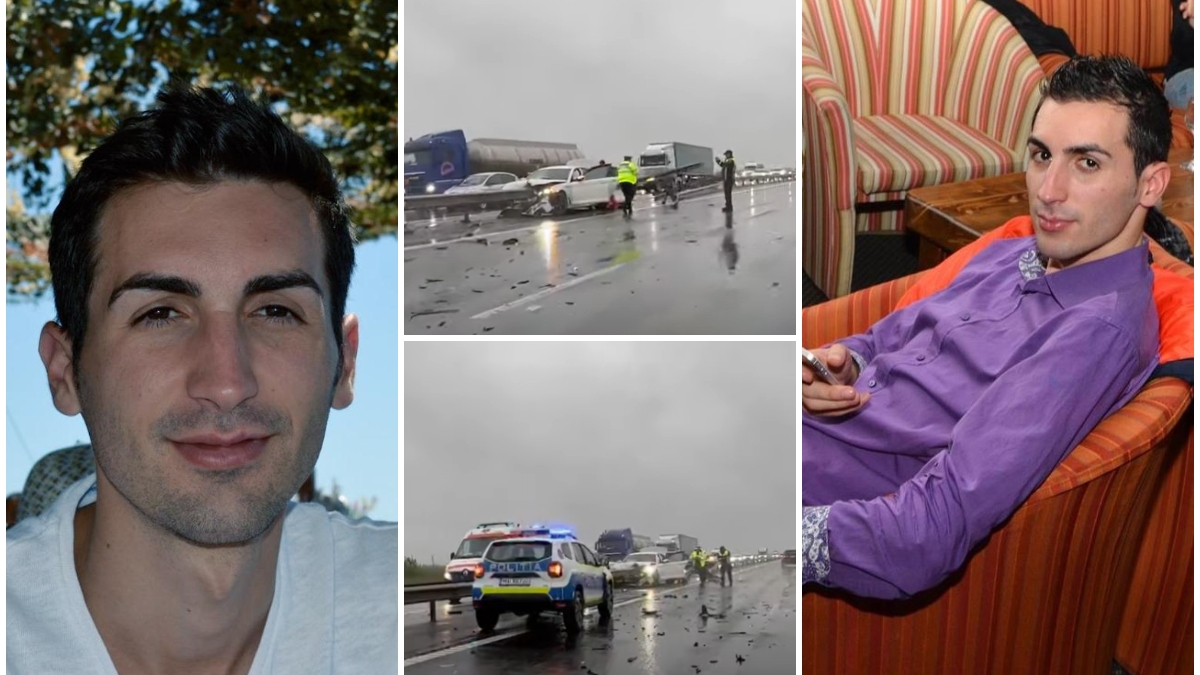 BREAKING | Valentin a murit într-un accident cumplit pe A1. Doi copii au rămas acum fără tată