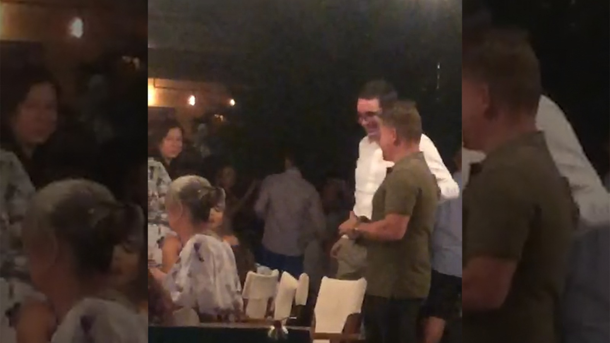 Radu a petrecut discret