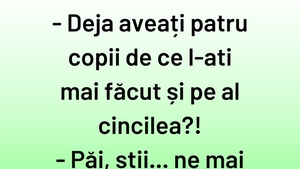 BANC | Al cincilea copil