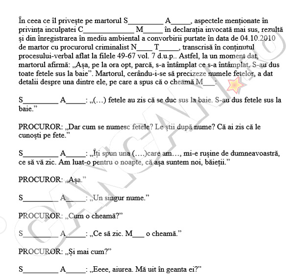 Discuția lui Adrian Minune cu procurorul