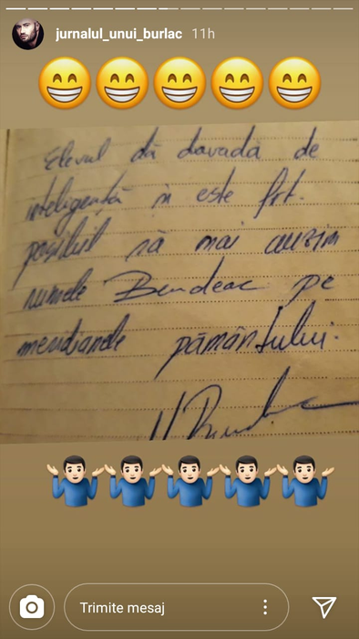 Mihai Bendeac și-a prezis cariera de actor și abia acum a dezvăluit totul: “E scrisul meu”. Mesajul care l-a dat de gol