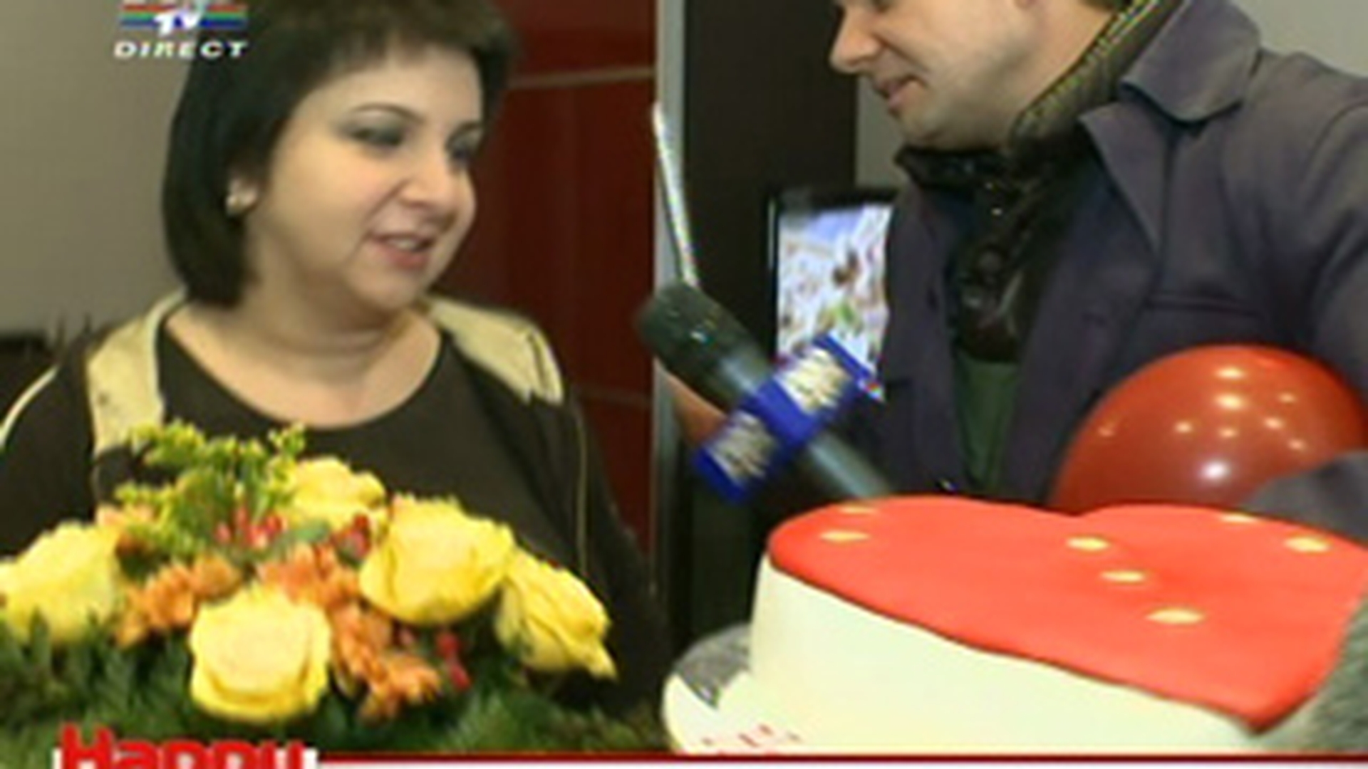 VIDEO Carmen Serban nu sta prea mult cu inima franta! A primit flori si baloane de la Catalin Maruta!