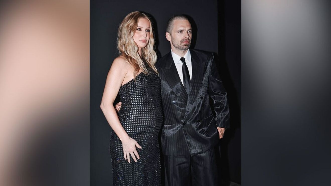 Sebastian Stan și iubita lui au atras toate privirile la Cannes. Annabelle Wallis și-a afișat pentru prima dată burtica de gravidă pe covorul roșu