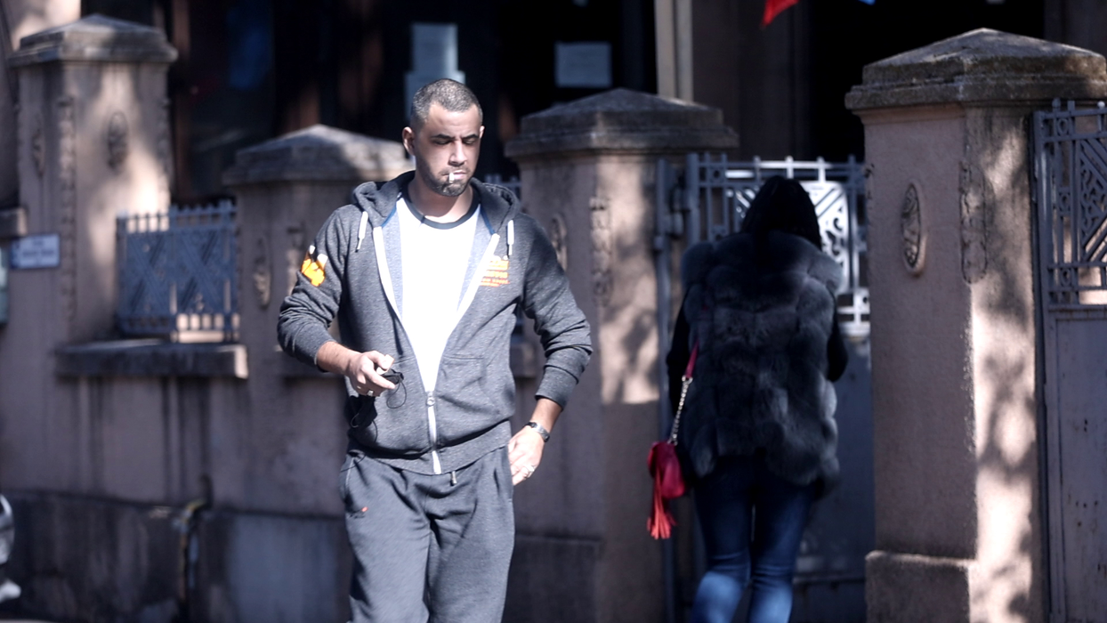 Alex Ashraf a fost audiat la Poliție după incident (Foto: CANCAN.RO)