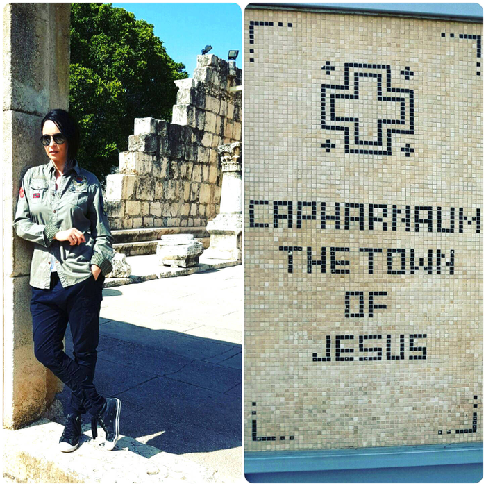 Andreea Marin a fost în vacanţă în Israel.