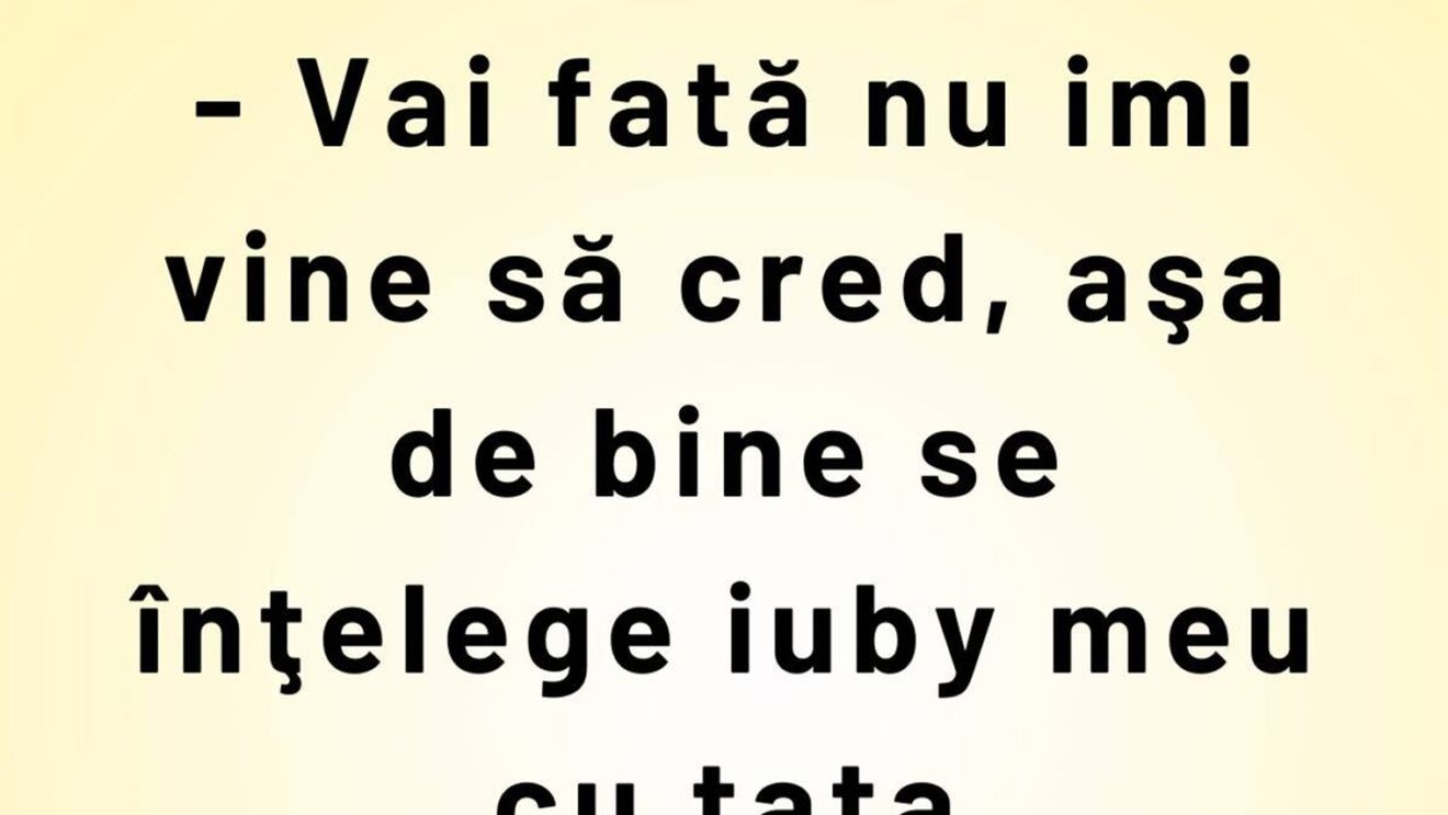 BANCUL ZILEI | "Iuby" și tata