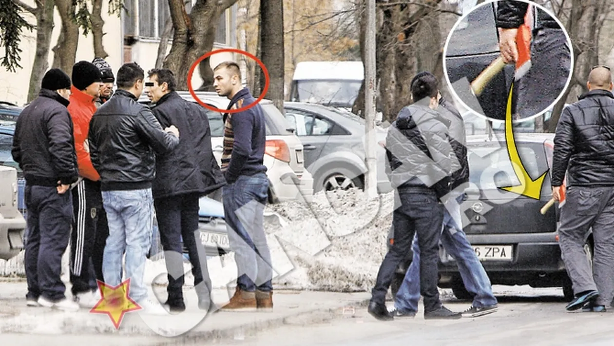 Fiul criminalului de la coafor a fugit de la capataiul mamei ca sa-si regleze niste conturi cu baietii de cartier. A fugit de la priveghiul mamei pentru o interventie in stil mafiot