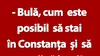 BANC | „Bulă, cum este posibil să stai în Constanța și să nu știi să înoți?”