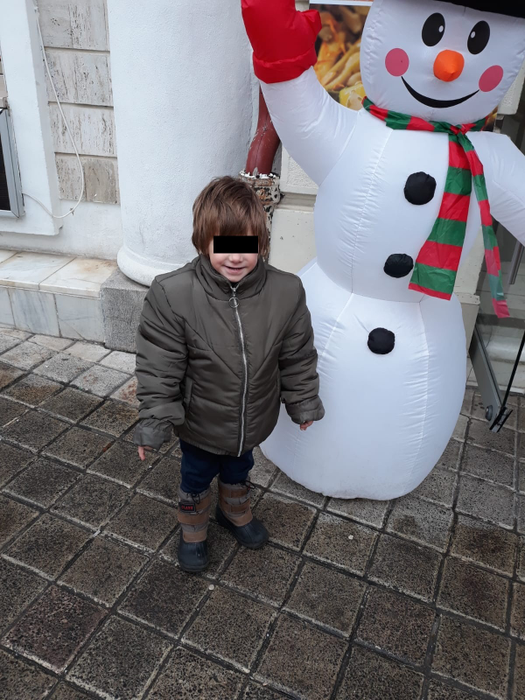 Luca, băiatul Ioanei Tufaru, acum mai bine de doi ani