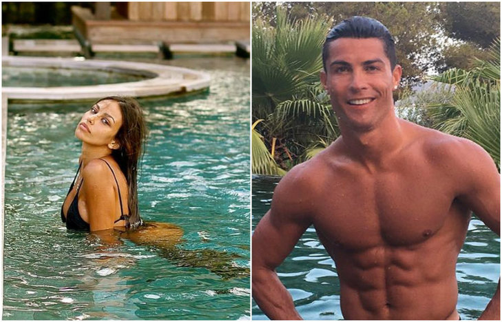 Mădălina Ghenea și Cristiano Ronaldo