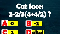 Test de inteligență | Cât face 2-2/3(4+4/2)? Greșeala pe care mulți o fac