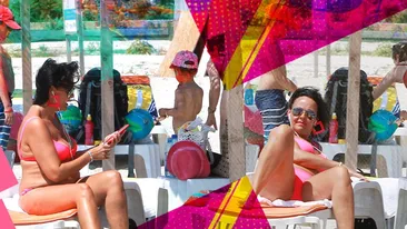 În anii ’90, era bomba-sexy a muzicii din România! Cum arată azi, în costum de baie, la aproape 50 de ani