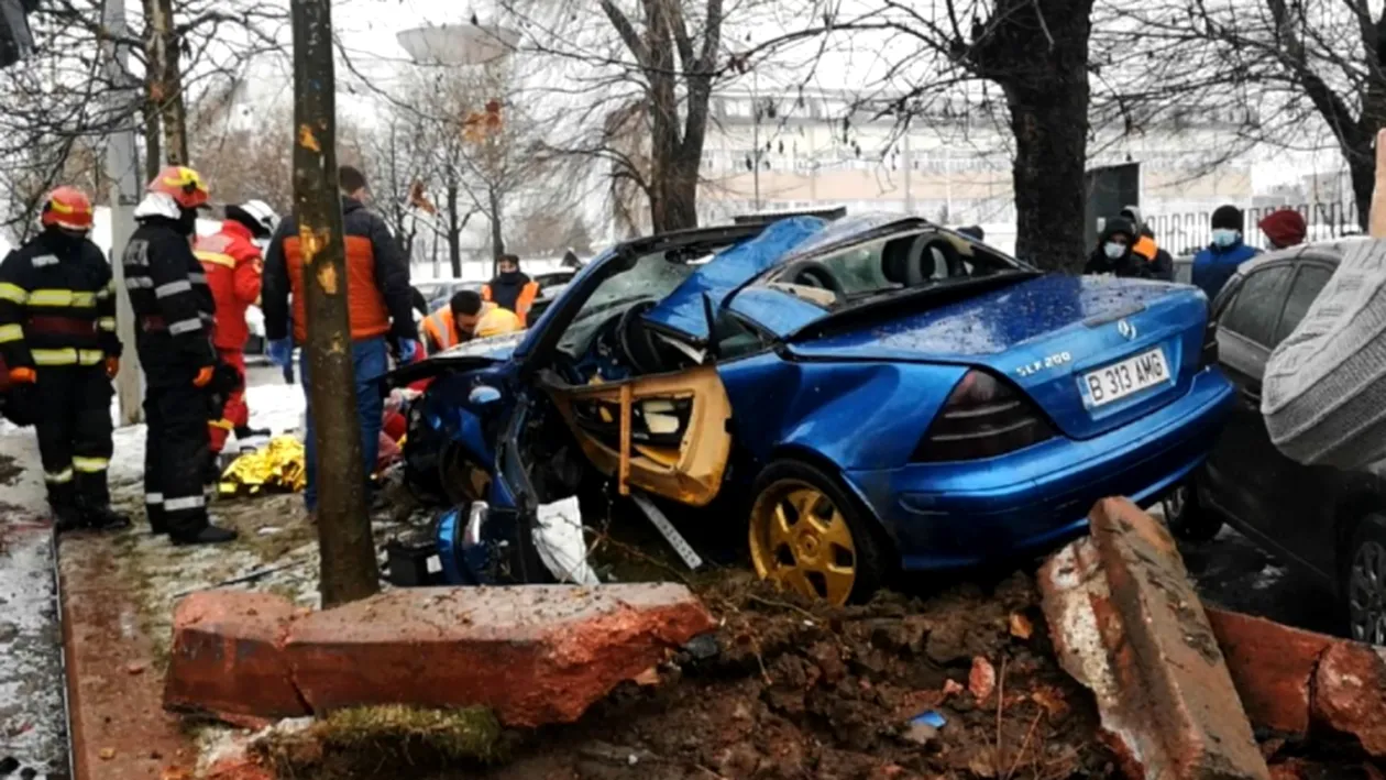 Accident grav pe bulevardul Theodor Pallady din Capitală! Șoferul unui autoturism și-a pierdut viața
