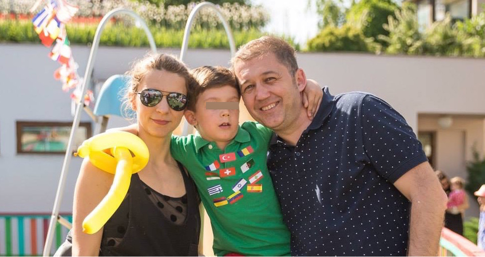 Cristian Gheorghiţă este extrem de mândru de soţia şi de fiul lui