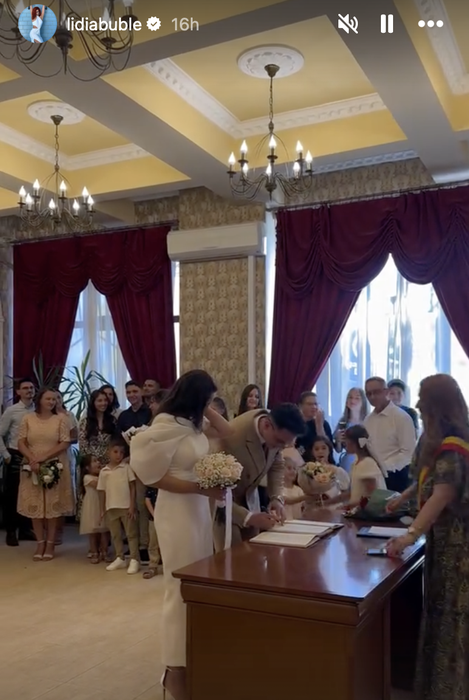 Sora Lidiei Buble s-a căsătorit/foto: Instagram