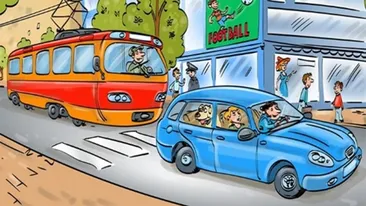 Test de logică | Identificați cele 4 greșeli din această poză!