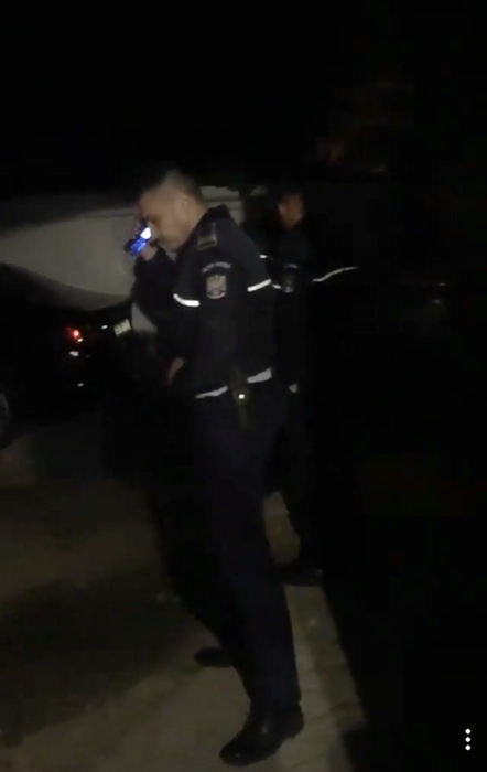 Petrecerea Antoniei a fost întreuptă de autorităţi, doar pentru câteva momente.
