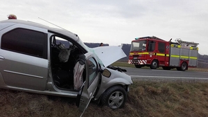 Accident rutier teribil în România, în această dimineață! Elicopterul SMURD a intervenit