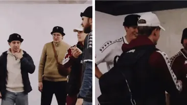 Ce au descoperit 9 norvegieni în București, după ce au văzut Rapid-FC Argeș? ”Diferit față de ceea ce vedem acasă