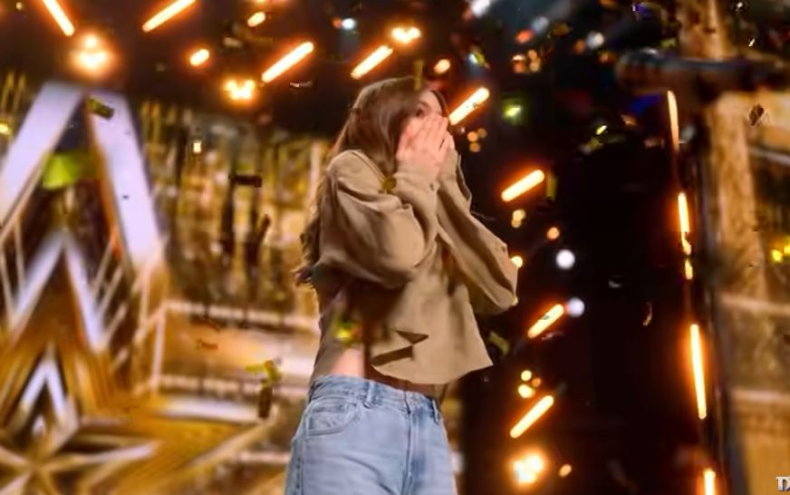 Maya Giotea a primit Golden Buzz la Britains`s Got talent/ sursă foto: social media