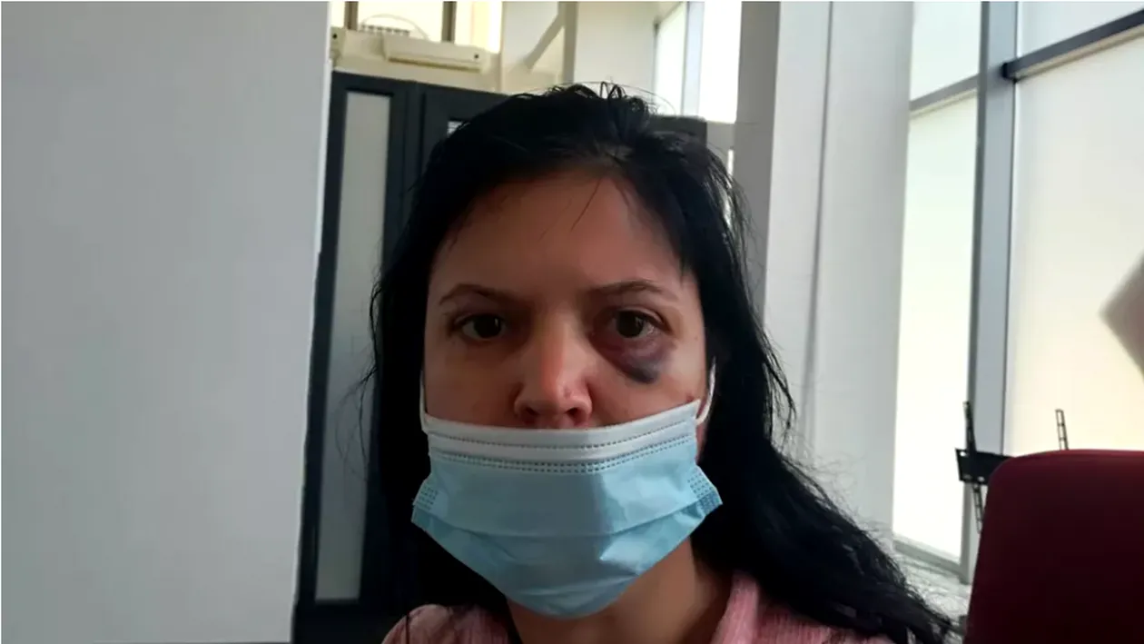 O femeie din Iași a fost bătută măr de concubinul beat chiar de ziua ei! Copilașul de trei ani era de față