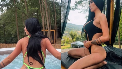 Cum arată Daniela Crudu în costum de baie, la 2 luni după ce a născut. Fanii au crezut că nu văd bine! VIDEO