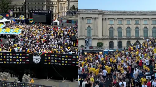 Fan zone EURO 2024 | Românii sărbătoresc în Piața Universității ca în 1994. Live UPDATE