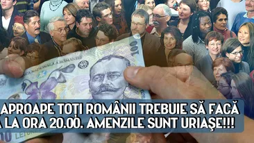 ULTIMA ZI! Aproape TOŢI ROMÂNII trebuie să facă asta până la ora 20.00. Amenzile sunt URIAŞE!!!