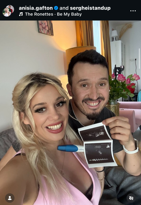 Anisia Gafton și Serghei urmează să devină părinți: ”Nu suntem deloc speriați”