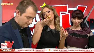 O sa-ti ploua in gura! Roxana Ionescu a facut clatite in platoul emisiunii CanCan TV: Prima data am gatit cand m-am casatorit