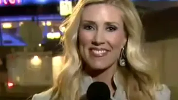 VIDEO Un reporter a facut atac cerebral in direct