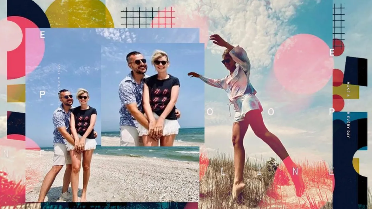 Fiul Mamei telenovelelor și actrița Ioana Blaj au înlocuit nunta cu o petrecere în ploaie la mare și...