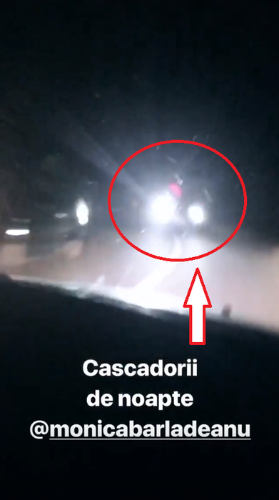 Codin Maticiuc a evitat un accident violent în ultimul moment în timp ce era cu Monica Bîrlădeanu! Actrița a filmat scenele îngrozită: “Ce se întâmplă!?!”