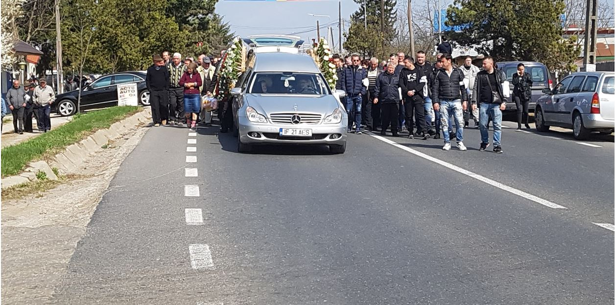 Nicu Maharu a fost condus sâmbătă pe ultimul drum! A fost înmormântat la Ghimbați, județul Giurgiu