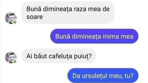 Bancul de weekend | "Ai băut cafeluța, puiuț?"