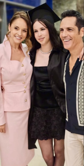Violeta Bănică a absolvit liceul. Sursa foto: TikTok