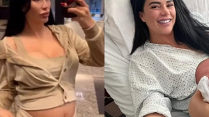 Daniela Crudu a născut cel de-al doilea copil în ziua de Paște! Bruneta a postat prima fotografie cu micuțul